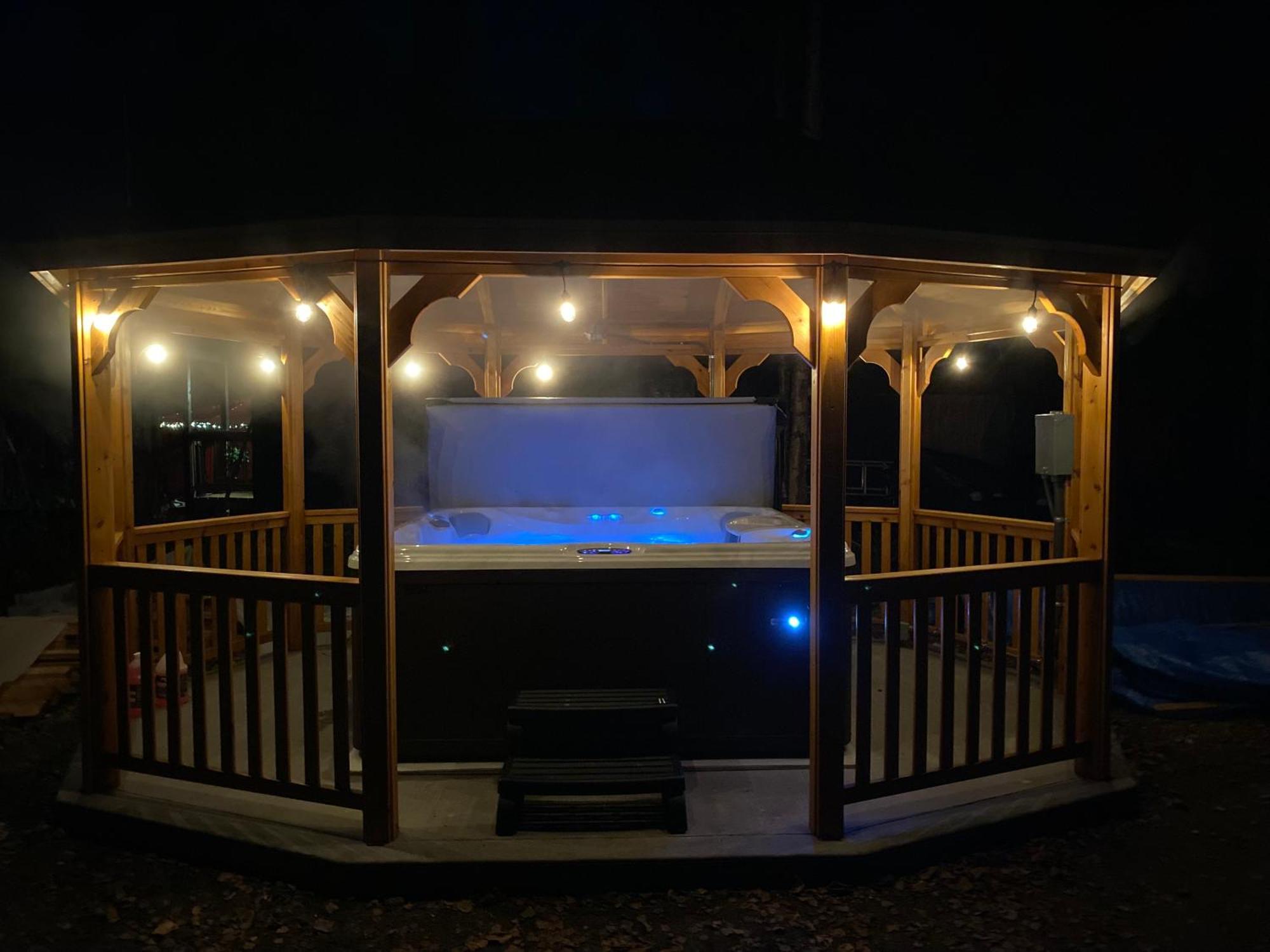 Talkeetna Log Cabin With Hot Tub Unit 2 Dış mekan fotoğraf