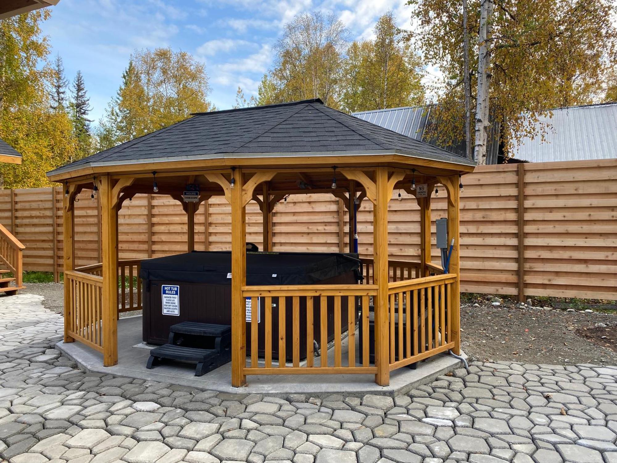 Talkeetna Log Cabin With Hot Tub Unit 2 Dış mekan fotoğraf